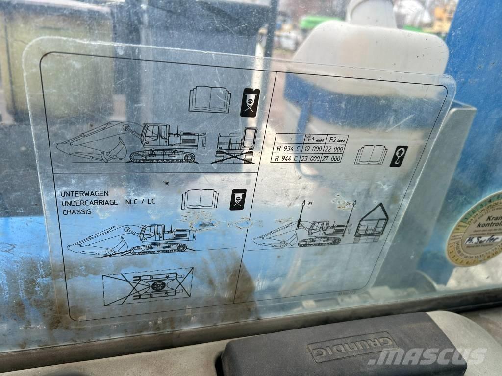 Liebherr R 944 C V 解体油圧ショベル