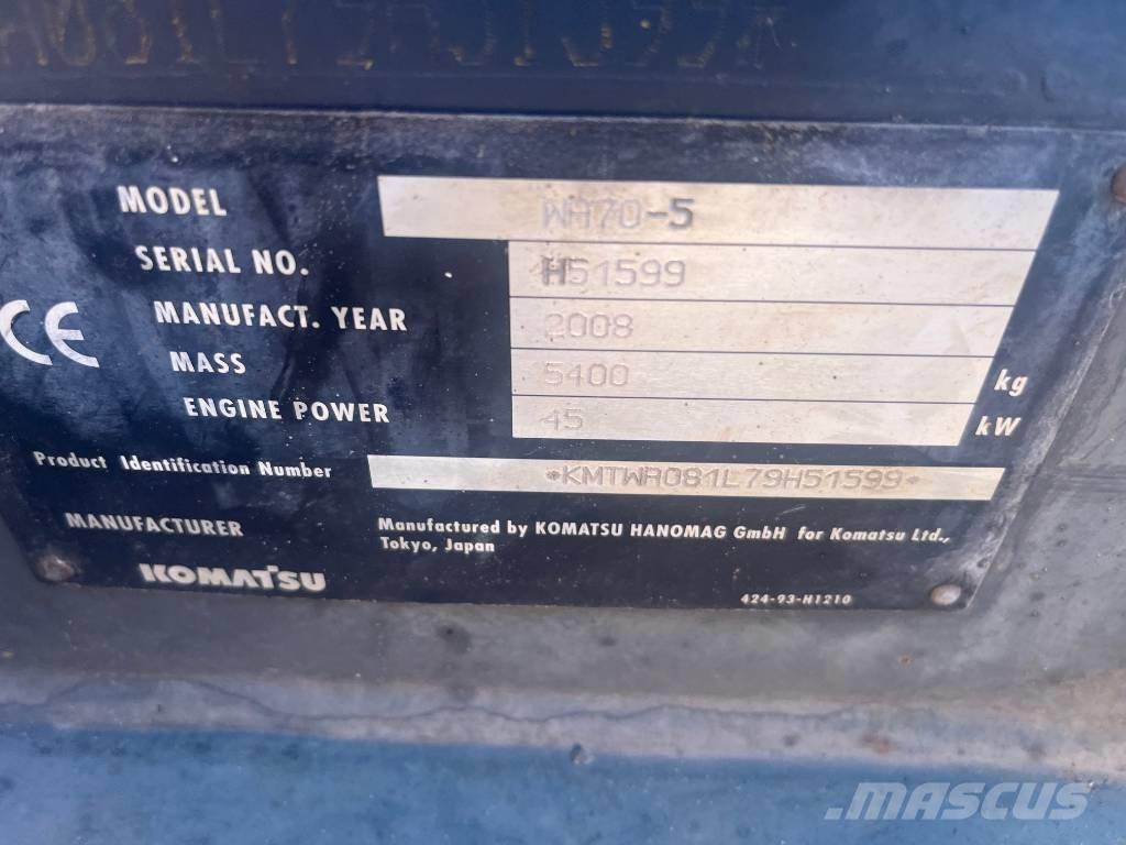 Komatsu WA 70-5 ミニローダー