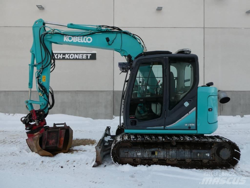 Kobelco SK 75 SR-3E 中型油圧ショベル 7ｔ-12ｔ（ユンボ・パワーショベル・バックホー）
