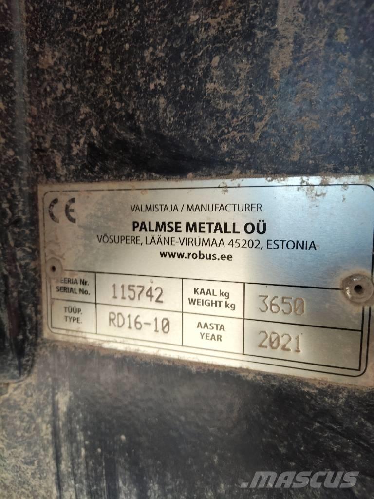 Robus RD16-10 Hardox ダンプトレーラー