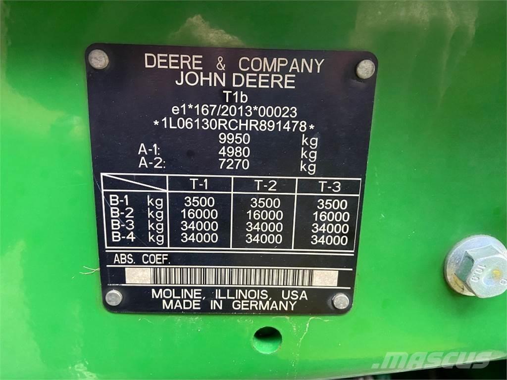 John Deere 6130R トラクター