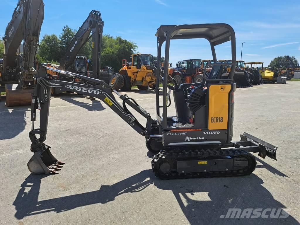 Volvo JECR18E ミニ油圧ショベル 7t以下（ミニユンボ・ミニディガー）