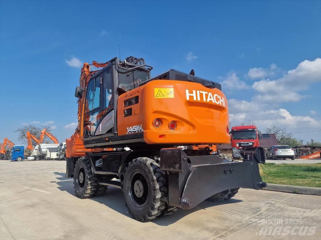 Hitachi ZX 145 W-6 ホイール式油圧ショベル（パワーショベル・ユンボ・バックホー）