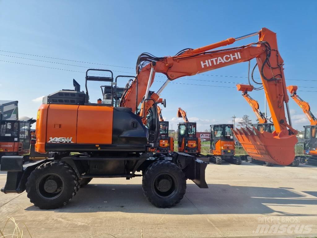 Hitachi ZX 145 W-6 ホイール式油圧ショベル（パワーショベル・ユンボ・バックホー）