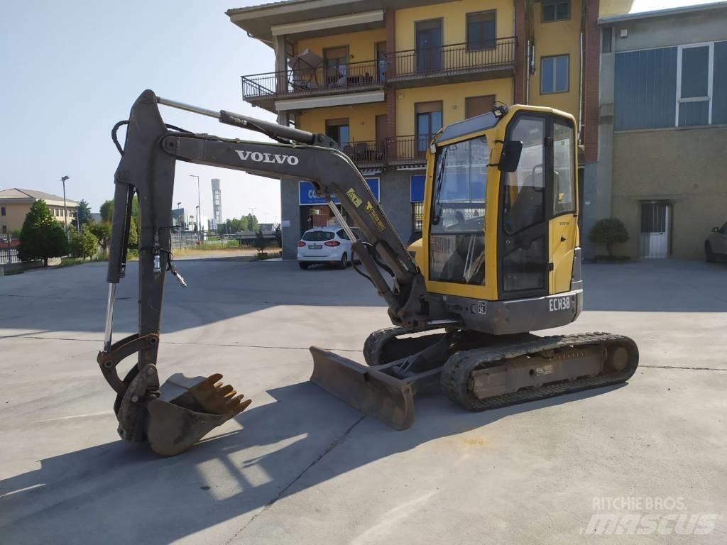 Volvo ECR 38 ミニ油圧ショベル 7t以下（ミニユンボ・ミニディガー）