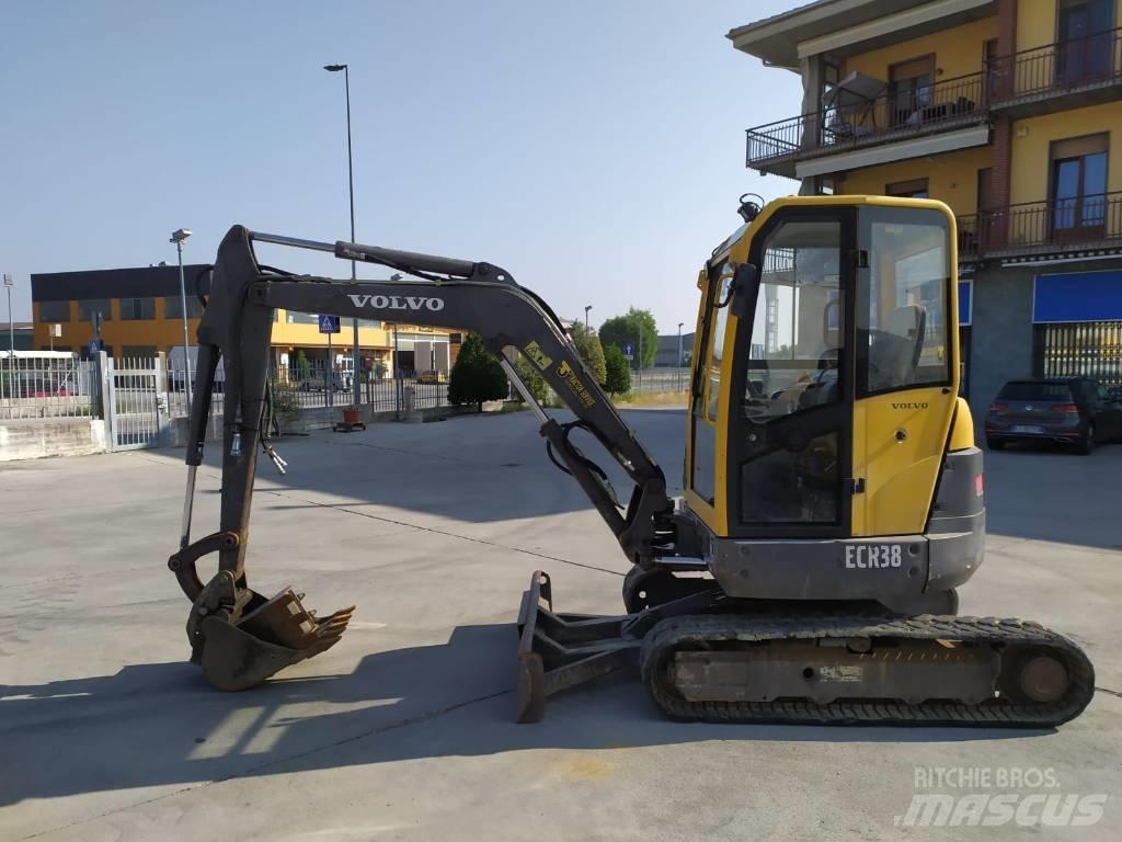 Volvo ECR 38 ミニ油圧ショベル 7t以下（ミニユンボ・ミニディガー）