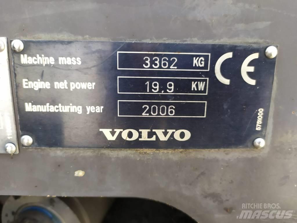 Volvo ECR 38 ミニ油圧ショベル 7t以下（ミニユンボ・ミニディガー）