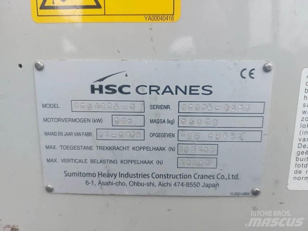 Hitachi SCX 800A-3 ラフテレーンクレーン