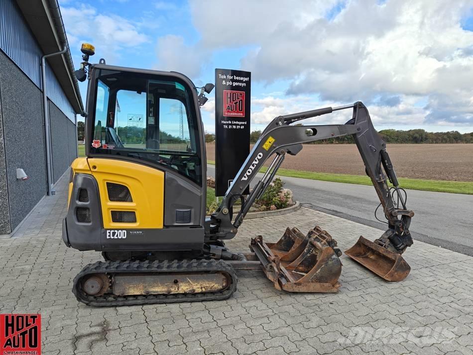 Volvo EC 20 D ミニ油圧ショベル 7t以下（ミニユンボ・ミニディガー）