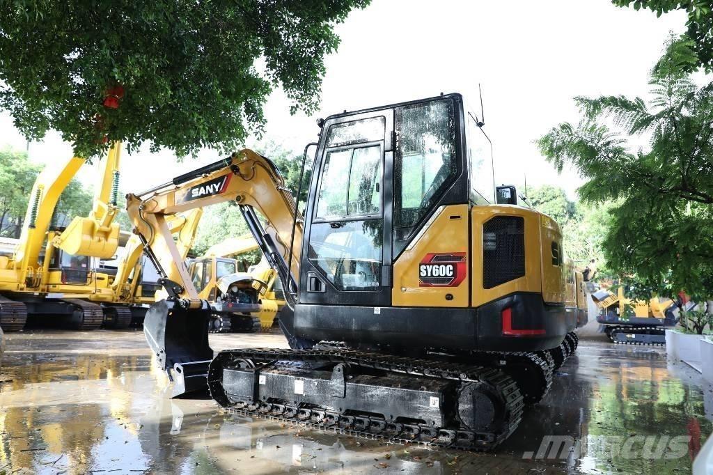 Sany SY 60 C ミニ油圧ショベル 7t以下（ミニユンボ・ミニディガー）
