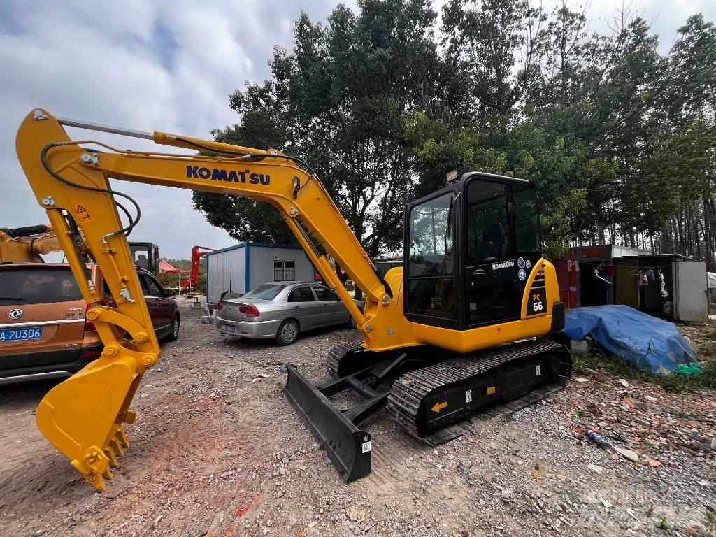 Komatsu PC 56-7 ミニ油圧ショベル 7t以下（ミニユンボ・ミニディガー）