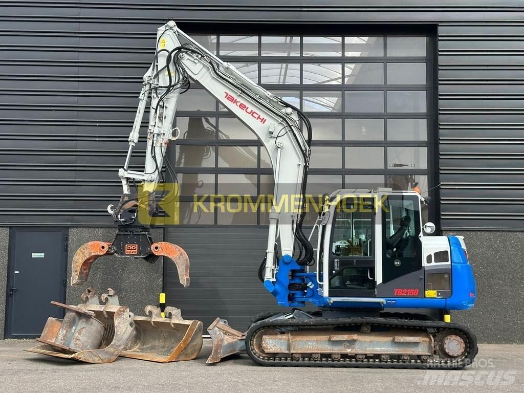 Takeuchi TB 2150 大型油圧ショベル12t以上（パワーショベル・ユンボ）