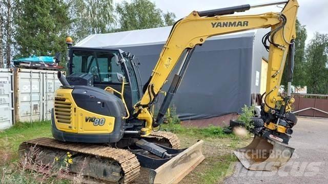 Yanmar Vio 80-1A 中型油圧ショベル 7ｔ-12ｔ（ユンボ・パワーショベル・バックホー）