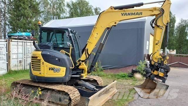 Yanmar Vio 80-1A 中型油圧ショベル 7ｔ-12ｔ（ユンボ・パワーショベル・バックホー）
