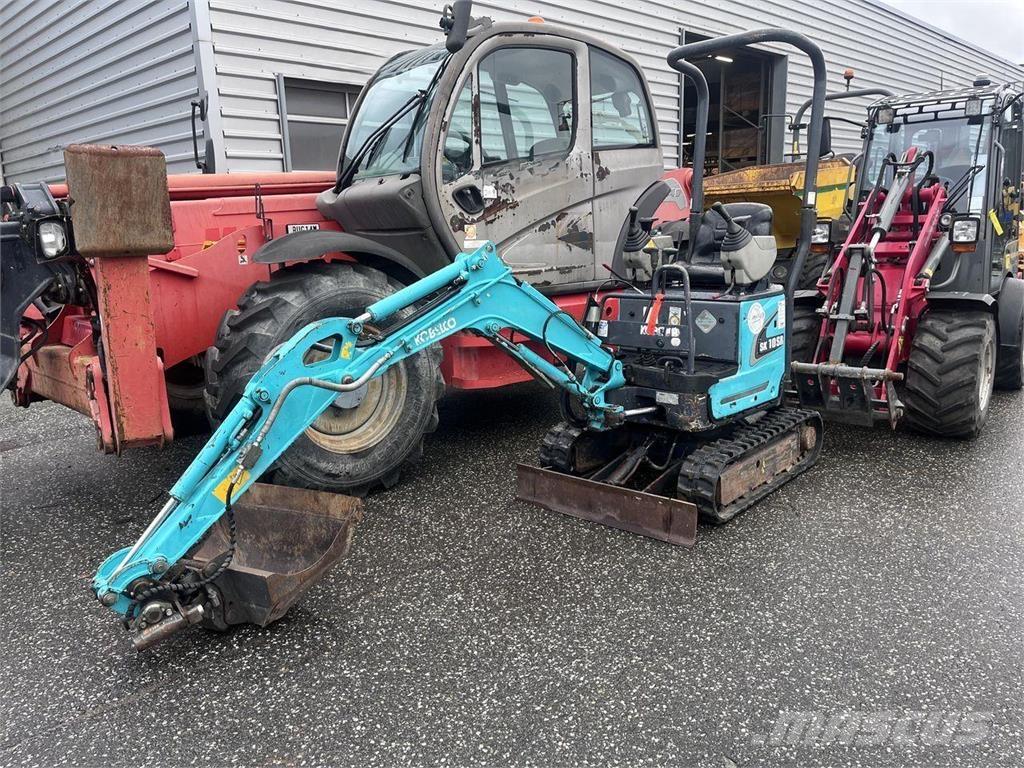 Kobelco SK10SR-2 ホイール式油圧ショベル（パワーショベル・ユンボ・バックホー）