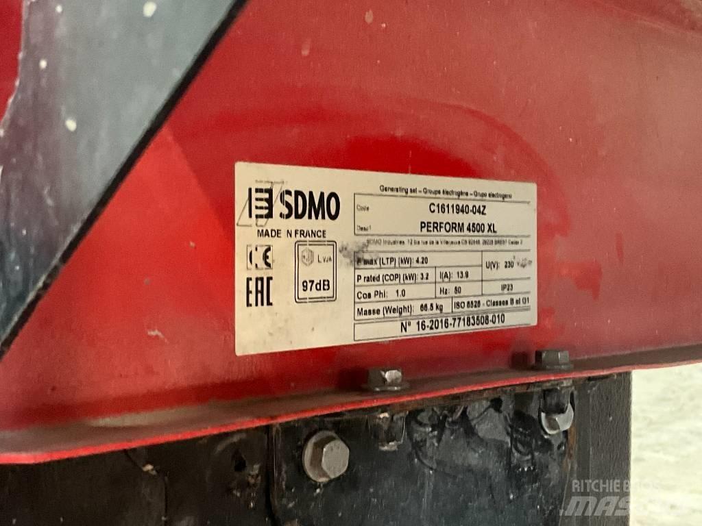 Sdmo perform 4500 XL ガソリン発電機