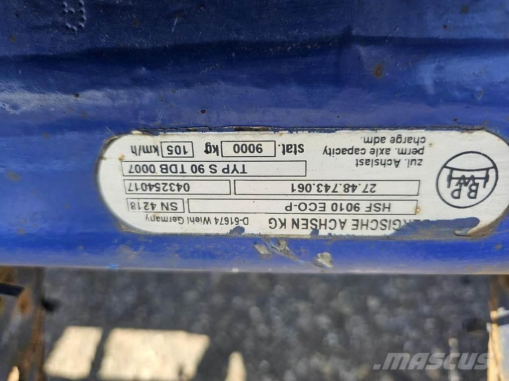 BPW HSF 9010 ECO-P アクスル