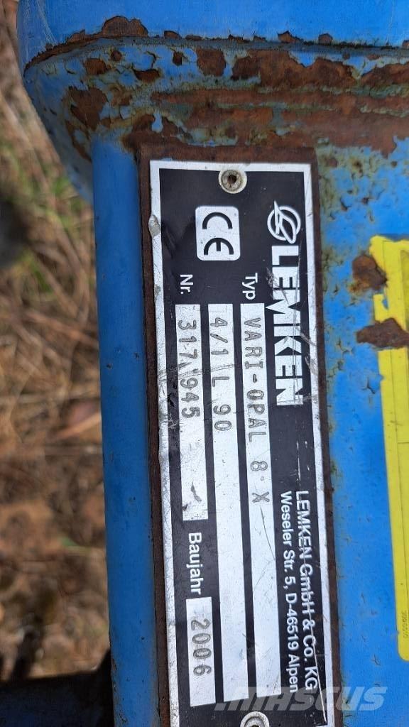 Lemken Variopal 8 X リバーシブルプラウ