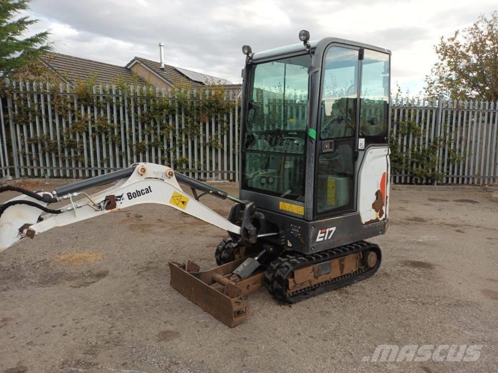 Bobcat E 17 ミニ油圧ショベル 7t以下（ミニユンボ・ミニディガー）
