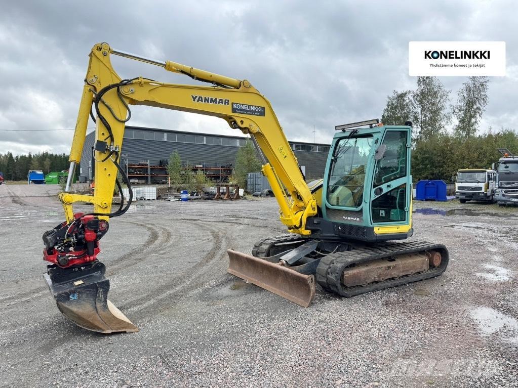 Yanmar Vio 80 U 中型油圧ショベル 7ｔ-12ｔ（ユンボ・パワーショベル・バックホー）