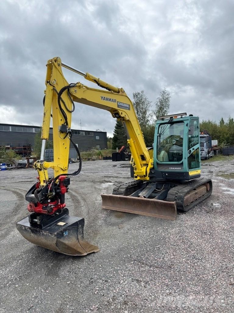 Yanmar Vio 80 U 中型油圧ショベル 7ｔ-12ｔ（ユンボ・パワーショベル・バックホー）