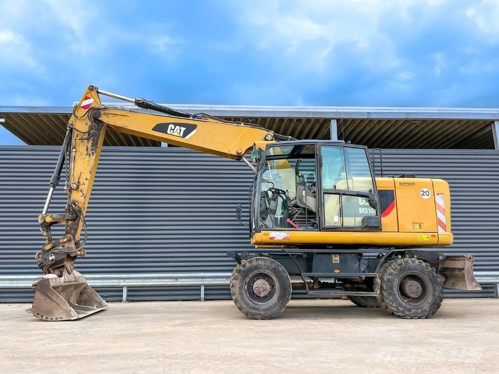 CAT M318F ホイール式油圧ショベル（パワーショベル・ユンボ・バックホー）