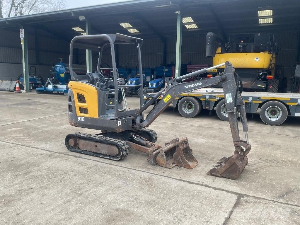 Volvo EC 18 ミニ油圧ショベル 7t以下（ミニユンボ・ミニディガー）