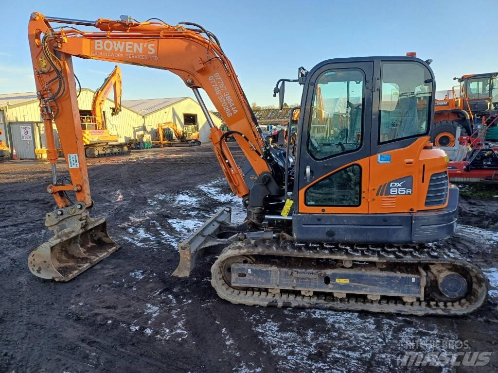 Doosan DX 85 R-3 中型油圧ショベル 7ｔ-12ｔ（ユンボ・パワーショベル・バックホー）