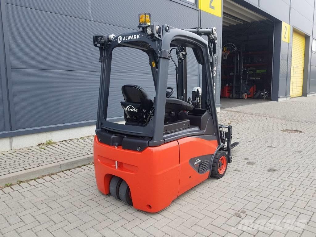 Linde E16C バッテリーフォークリフト
