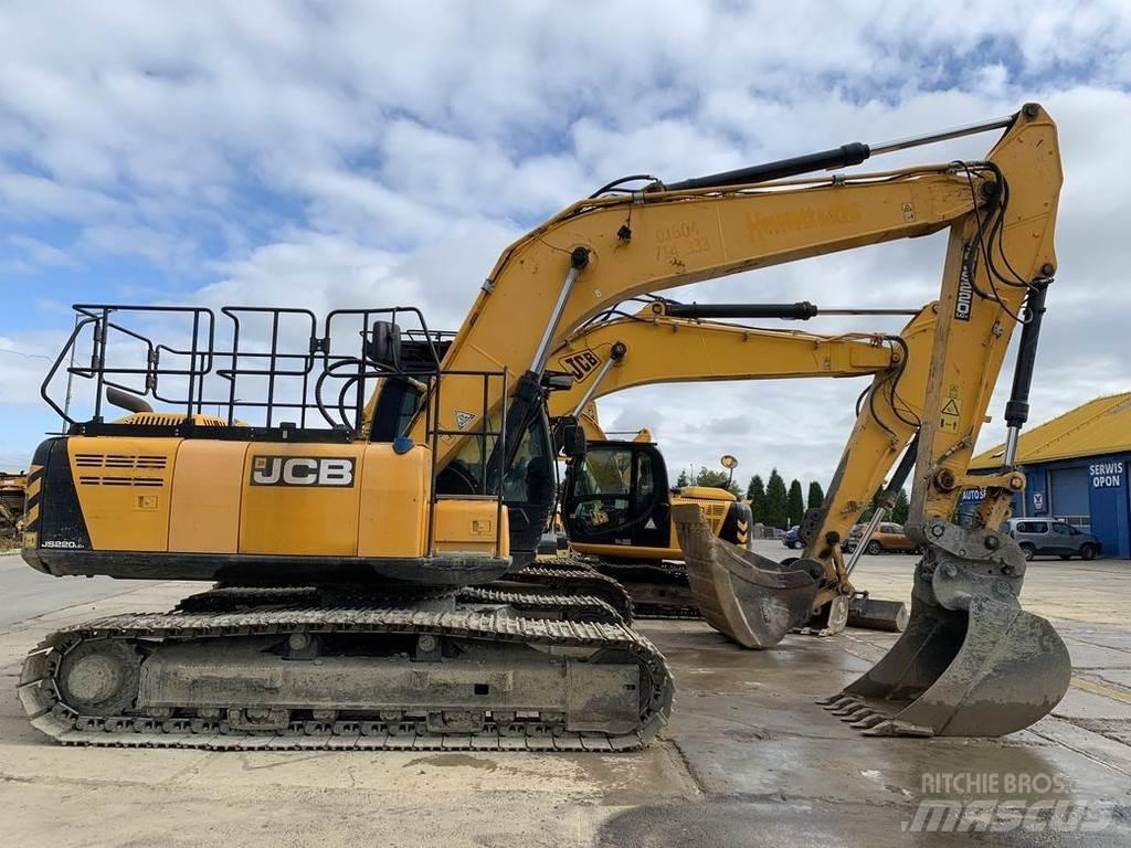 JCB JS220LC 大型油圧ショベル12t以上（パワーショベル・ユンボ）