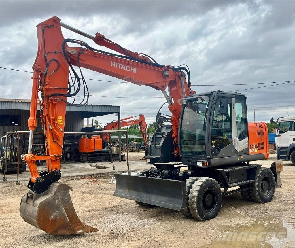 Hitachi ZX 145 W-3 ホイール式油圧ショベル（パワーショベル・ユンボ・バックホー）