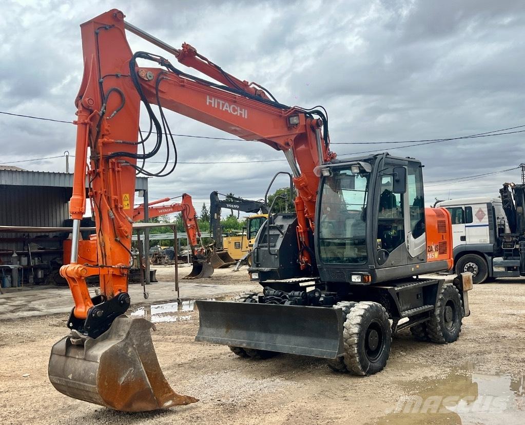 Hitachi ZX 145 W-3 ホイール式油圧ショベル（パワーショベル・ユンボ・バックホー）