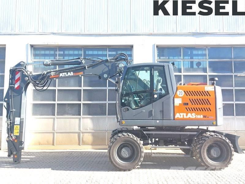 Atlas 165 W ホイール式油圧ショベル（パワーショベル・ユンボ・バックホー）