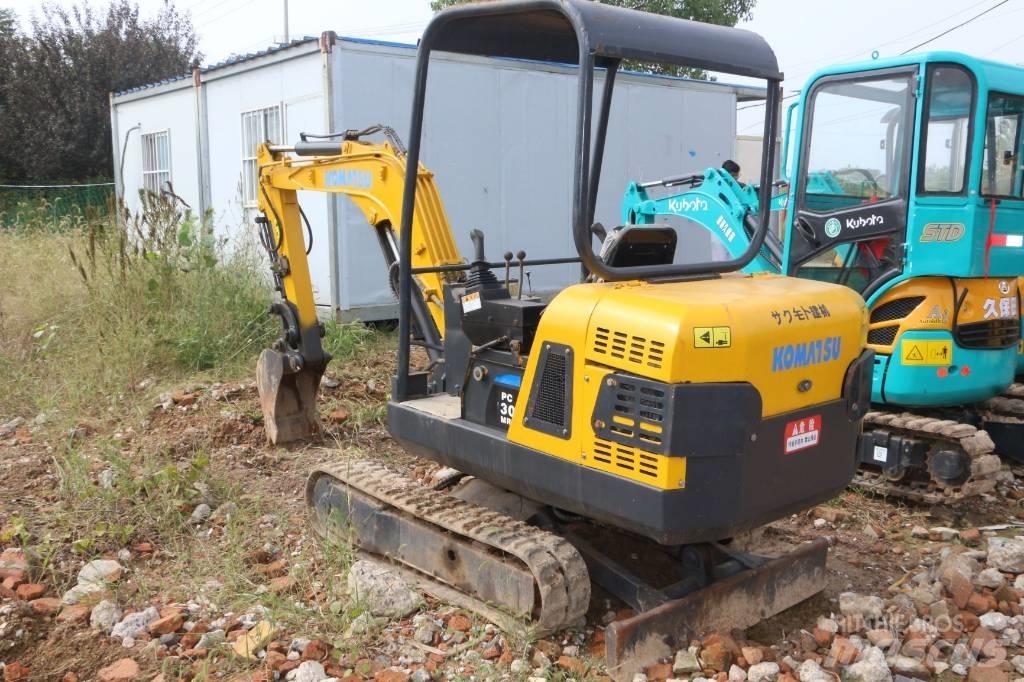 Komatsu pc 30 ミニ油圧ショベル 7t以下（ミニユンボ・ミニディガー）