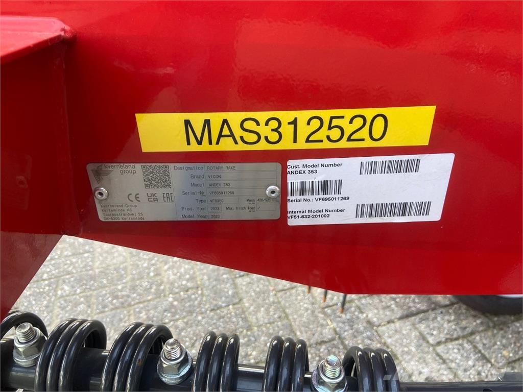 Vicon Andex 353 スワーサー・ウインドローア