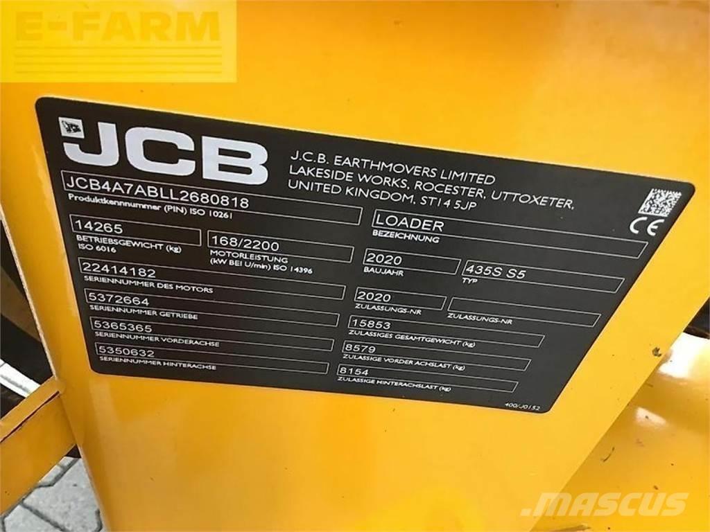 JCB 435s s5 ミニ油圧ショベル 7t以下（ミニユンボ・ミニディガー）