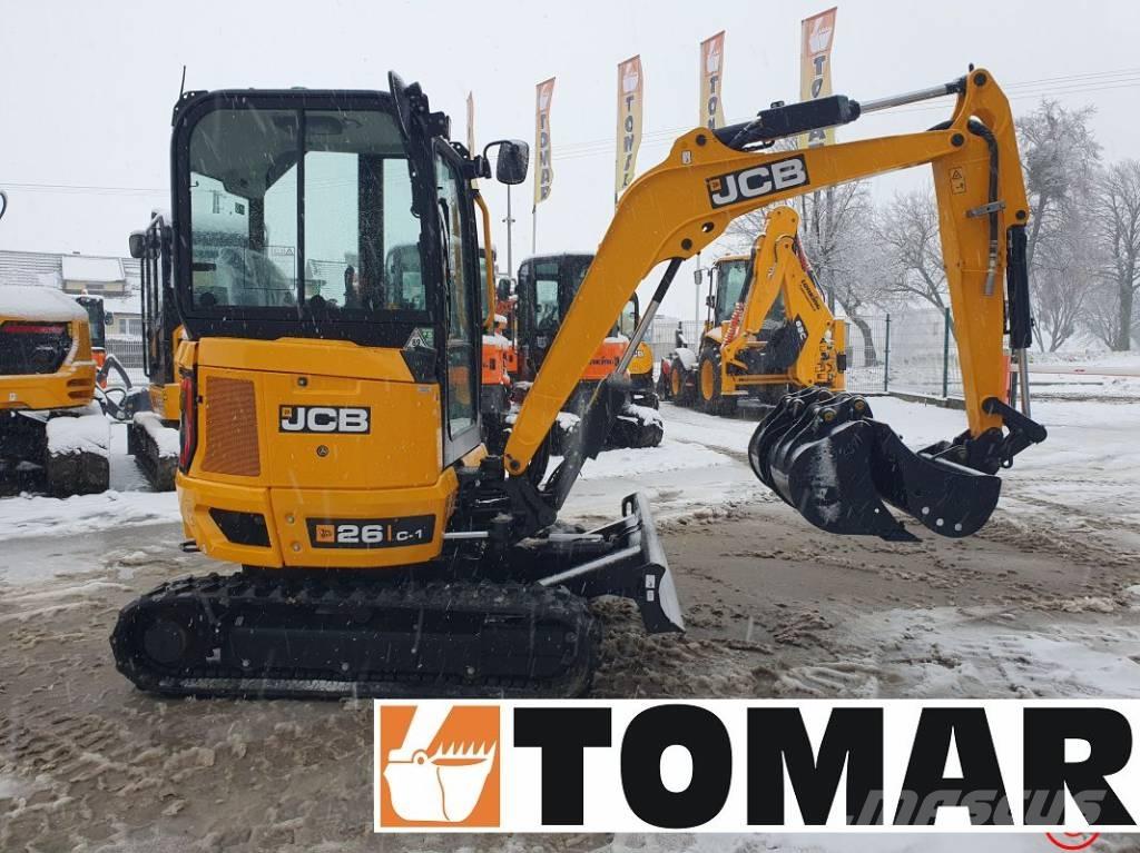 JCB 26 C-1 ミニ油圧ショベル 7t以下（ミニユンボ・ミニディガー）