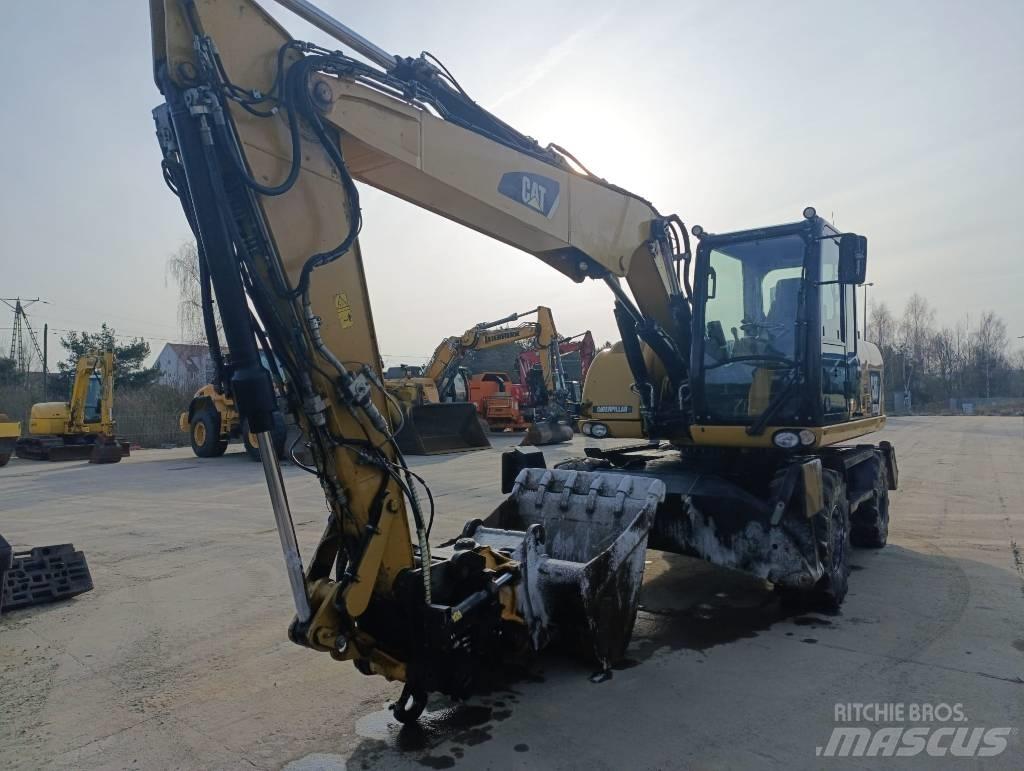 CAT M 313 D ホイール式油圧ショベル（パワーショベル・ユンボ・バックホー）