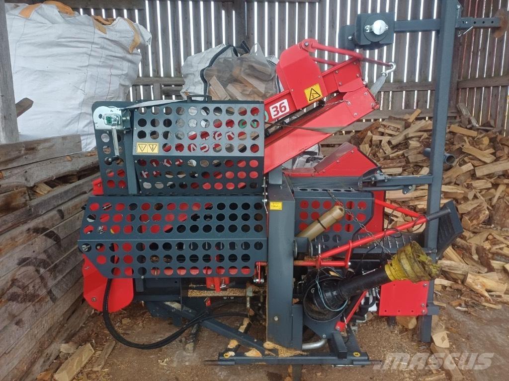 Pilkemaster Evo 36 ウッドスプリッターとカッター