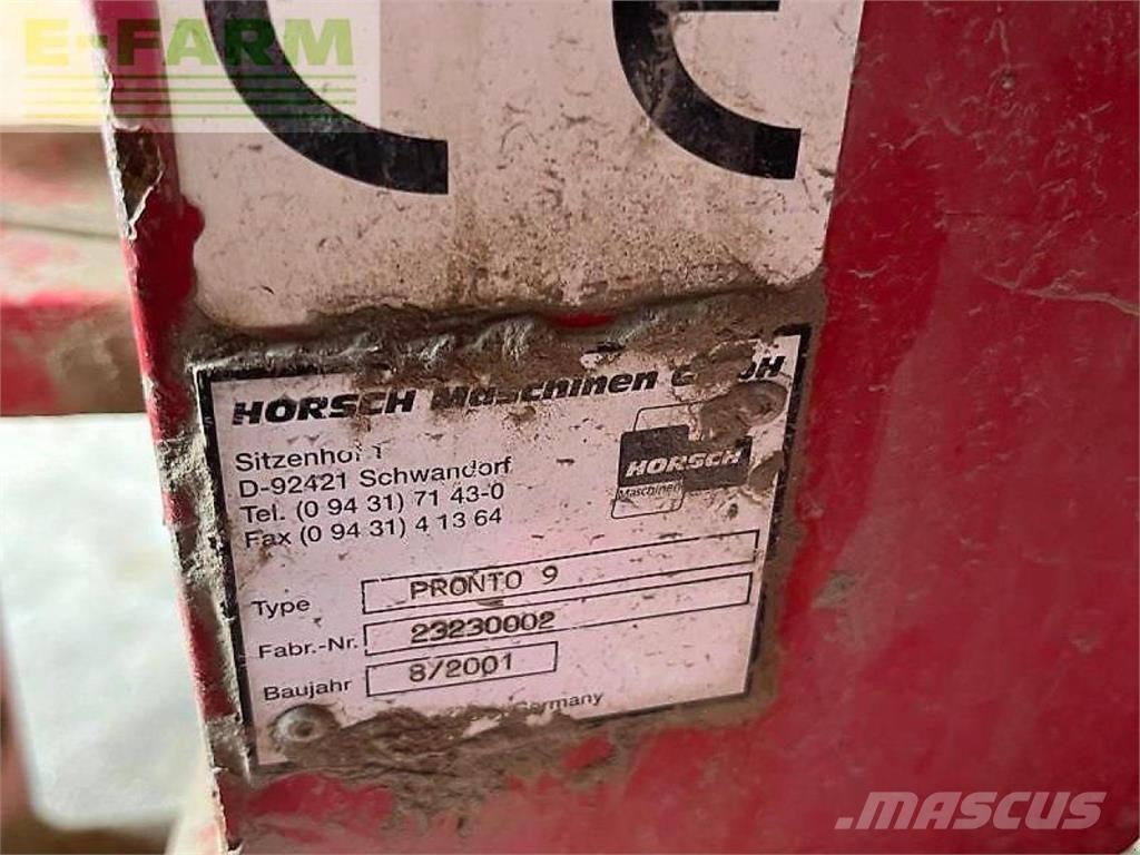 Horsch pronto rx9 ドリル