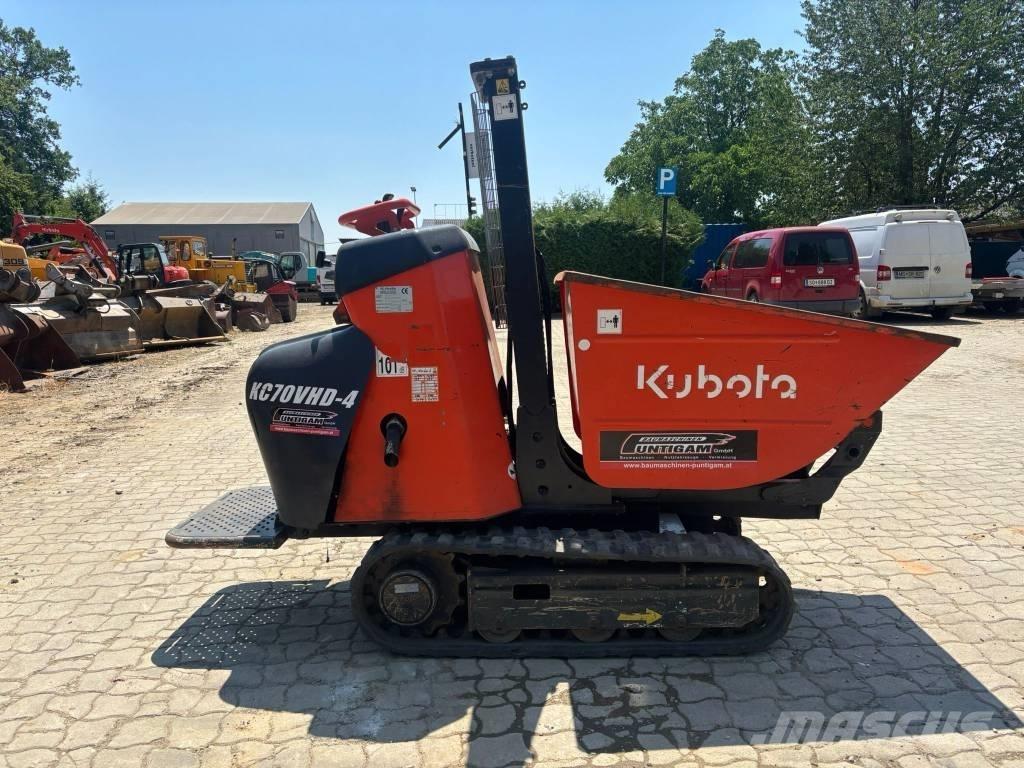Kubota KC 70 サイト　ダンプ