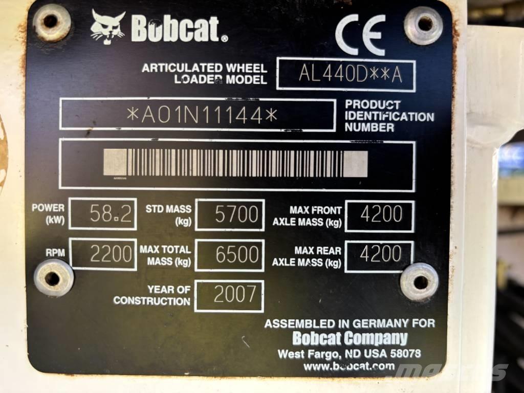 Bobcat AL 440 D ホイールローダー・タイヤショベル