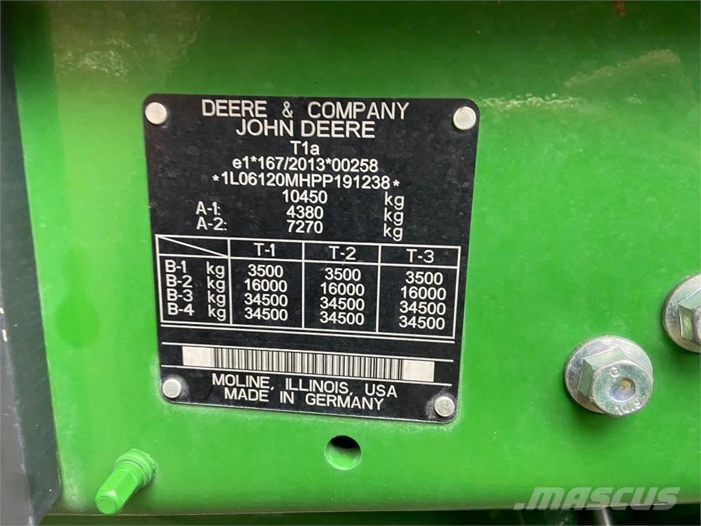 John Deere 6120M トラクター
