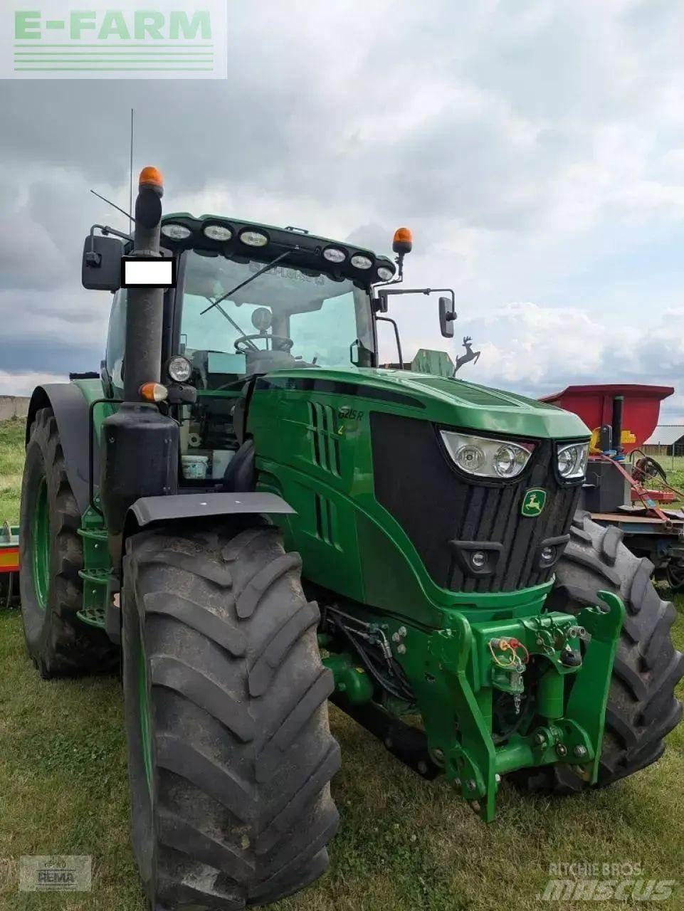 John Deere 6215 r トラクター