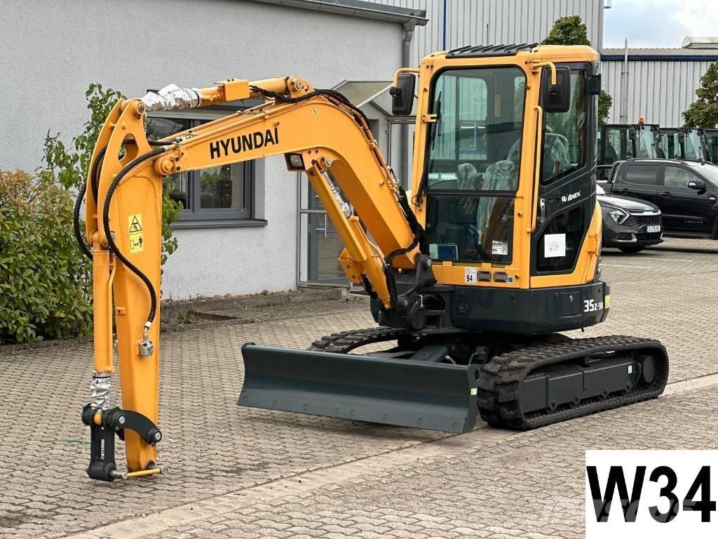 Hyundai R35Z 9A ミニ油圧ショベル 7t以下（ミニユンボ・ミニディガー）