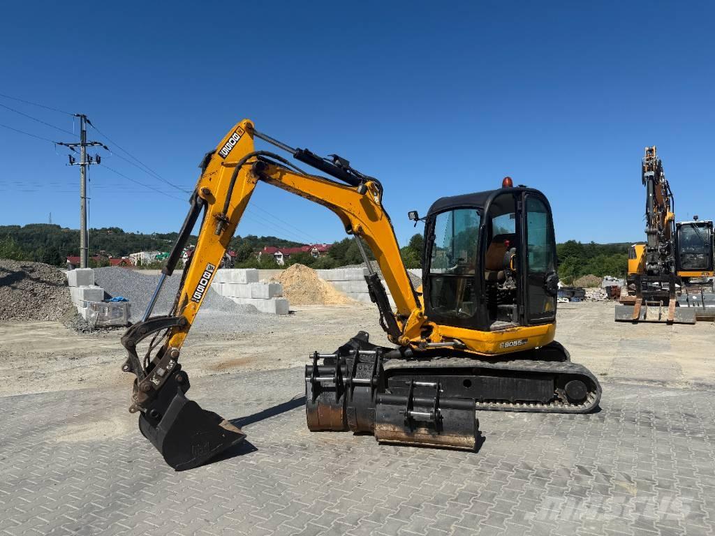 JCB 8055 RTS ミニ油圧ショベル 7t以下（ミニユンボ・ミニディガー）