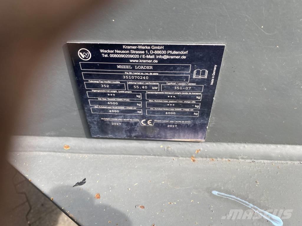 Kramer 8085 T ホイールローダー・タイヤショベル