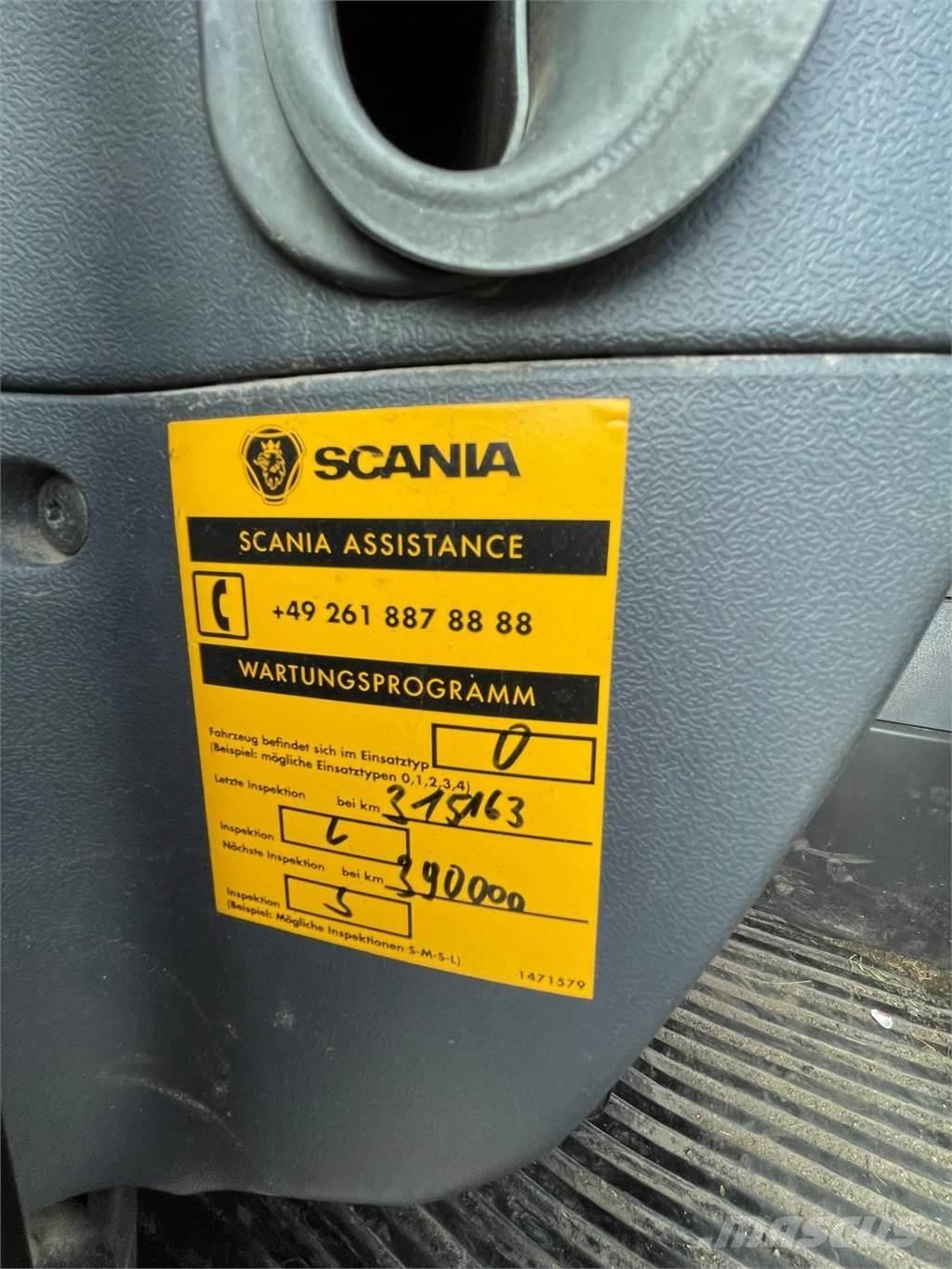 Scania P410 塵芥車、パッカー車