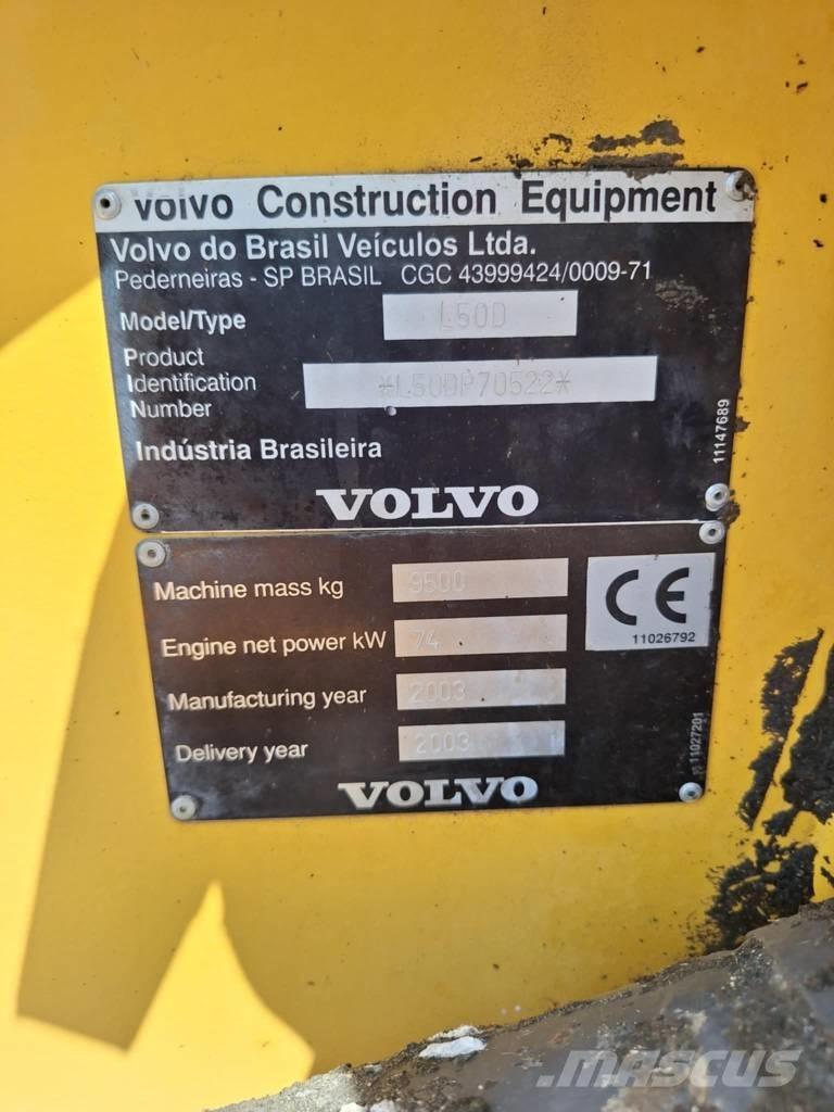 Volvo L 50 D ホイールローダー・タイヤショベル
