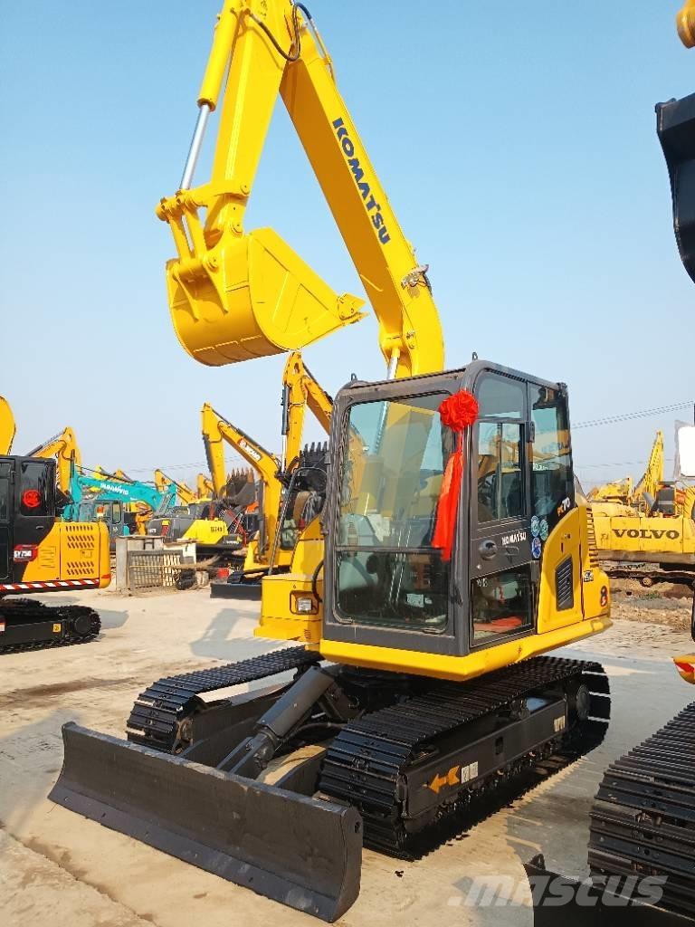 Komatsu PC 70 中型油圧ショベル 7ｔ-12ｔ（ユンボ・パワーショベル・バックホー）